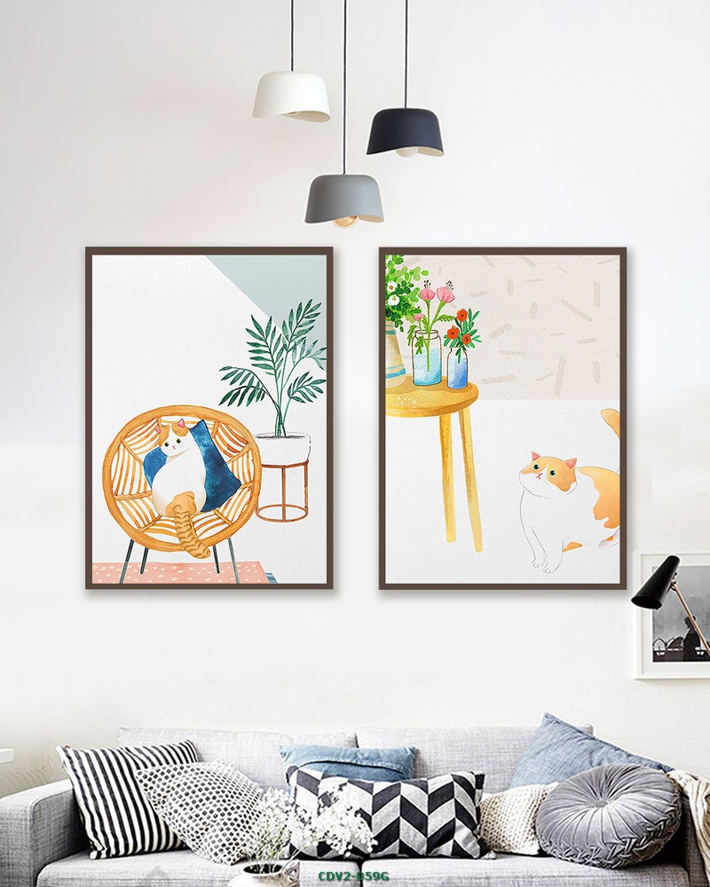 Chú mèo đáng yêu CDV2-059G